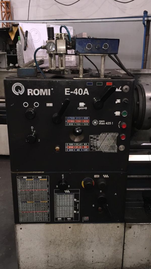 Torno Mecânico ROMI E-40A