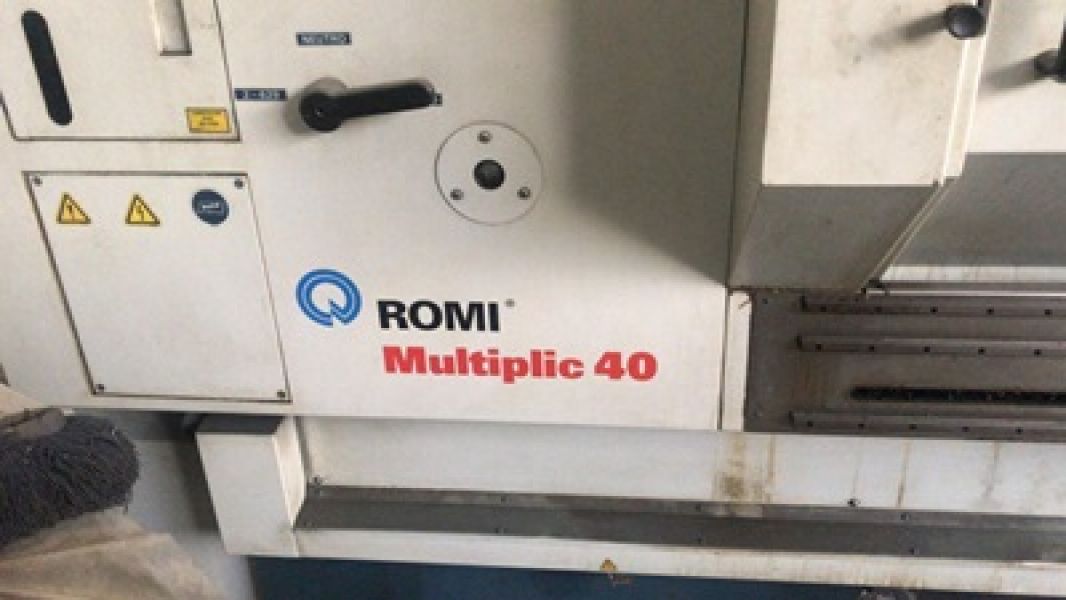 Torno CNC ROMI CENTUR 40D MULTIPLIC