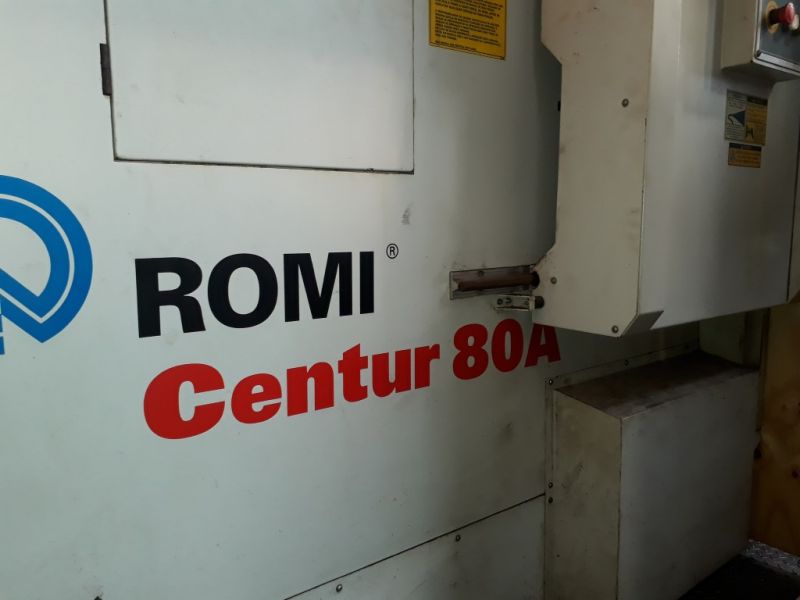 Torno CNC ROMI CENTUR 80A