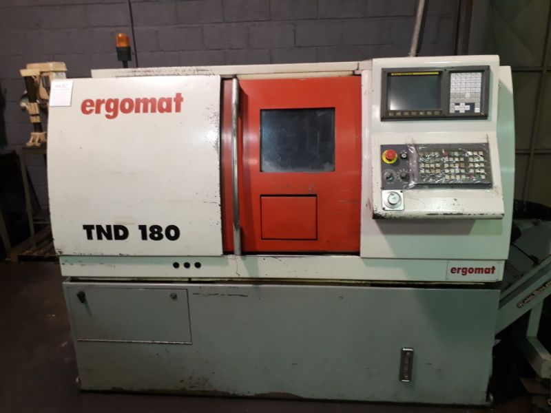 Torno Automático Universal CNC ERGOMAT TND180