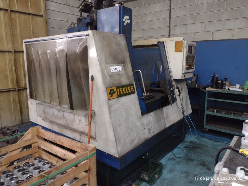 Centro de Usinagem Vertical FEELER FV800