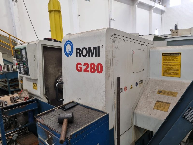 Torno CNC ROMI G280 