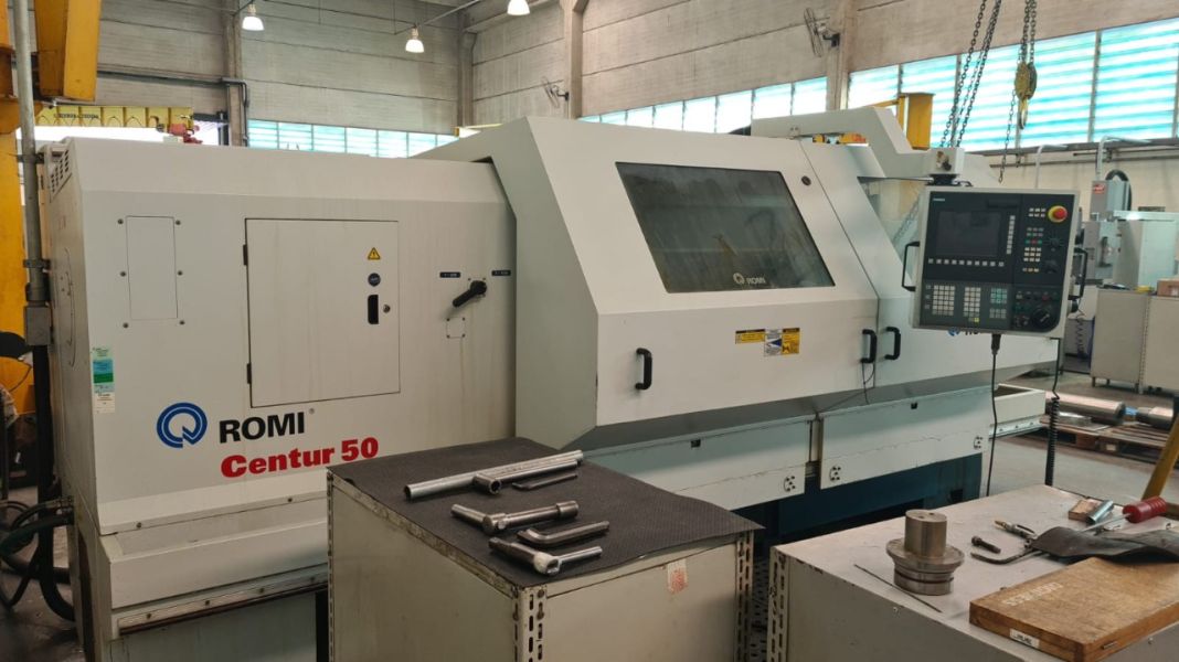 Torno CNC ROMI CENTUR 50