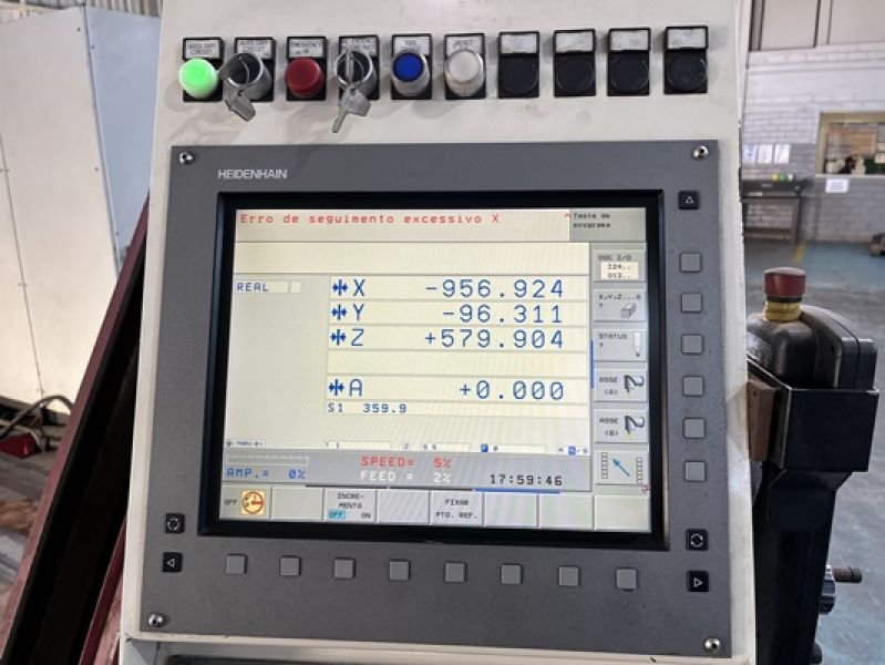 Fresadora CNC de Banco Fixo MAUT EM74 – 5 eixos