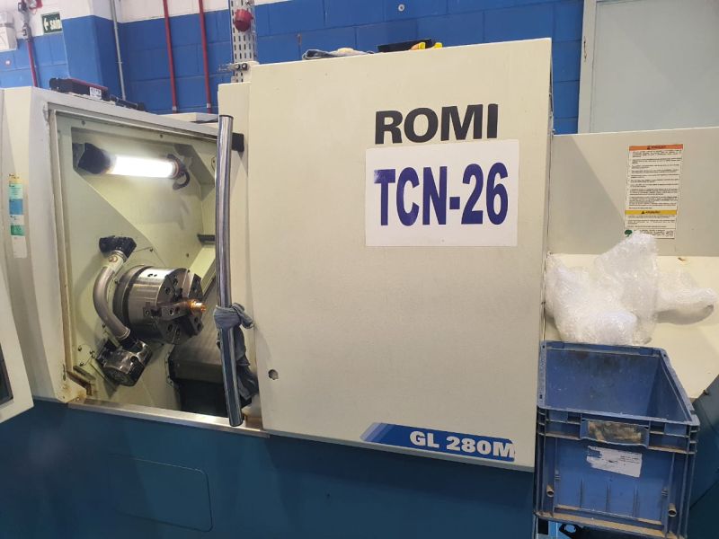 Torno CNC ROMI GL280M