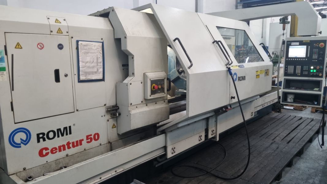 Torno CNC ROMI CENTUR 50