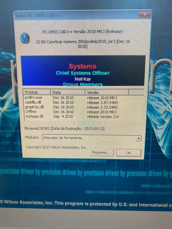 Tridimensional CMM HEXAGON DEA GLOBAL PERFOMANCE 9158