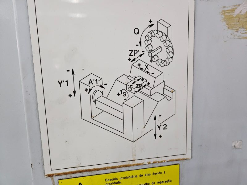 Centro de Usinagem Horizontal GROB G300 – 5 Eixos