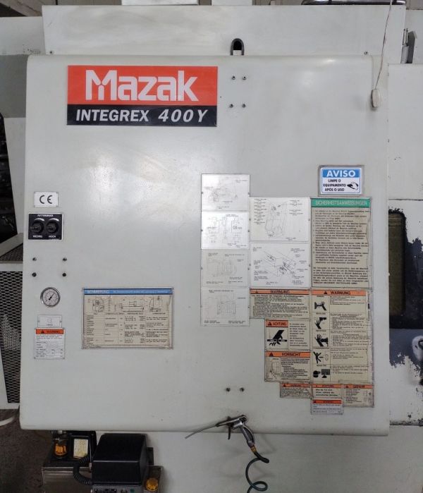 Centro de Torneamento MAZAK INTEGREX 400Y