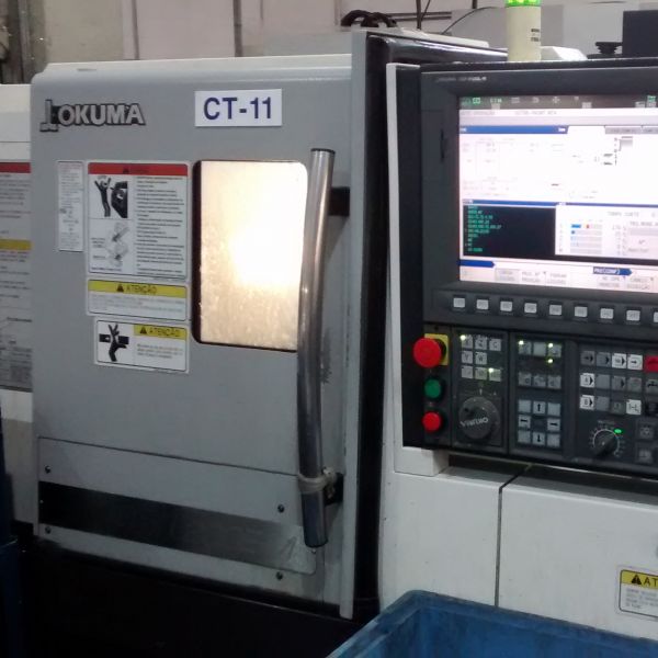 Torno CNC OKUMA GENOS L200E-M 